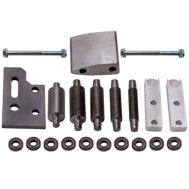 Small Wheel Holder with 5 small wheels Full Kit For Belt Grinder 2x72