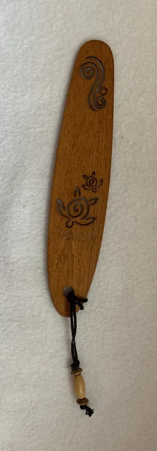 Hawaii Wood Turtle Sea Ocean Bookmark from Hawaii H4
