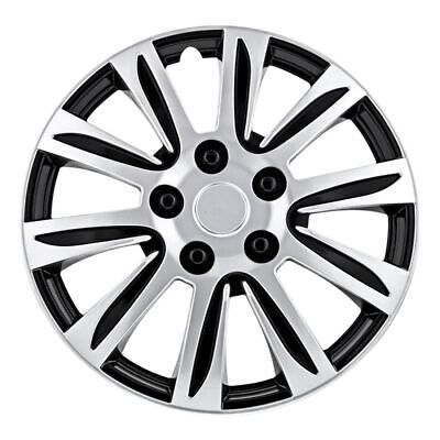 Pilot Automotive Snap On Hubcaps Wheel Rim Cover 16" Silver - WH547-16S-B