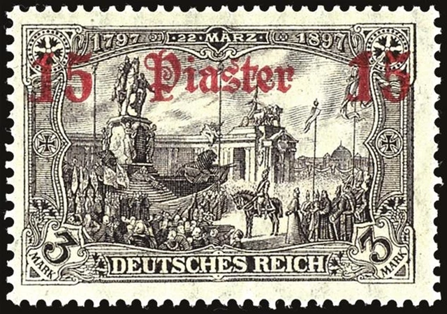 29203) Deutsche Post in der Türkei MiNr. 46a postfrisch unsigniert Mi. 380.-