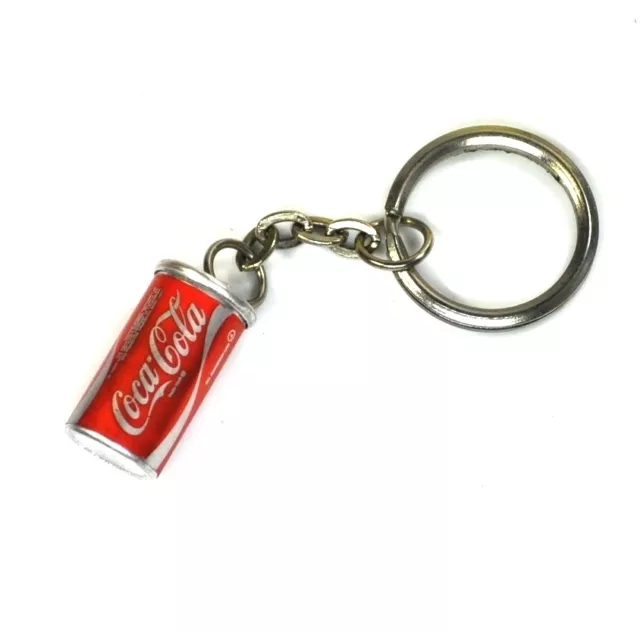 Coca Cola Schlüsselanhänger mit mini Dose Vintage Coke can keychain USA 1970er