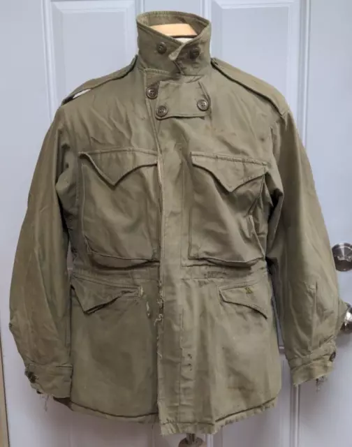 WWII/2 US Army M-1943 OD Field Jacket.