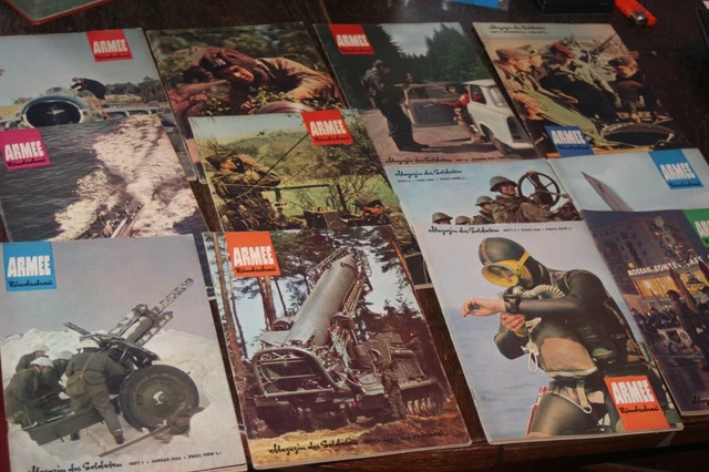 ARMEE Rundschau - Magazin des Soldaten Heft 1 -12 / 1966