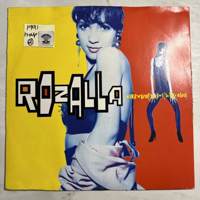 Rozalla – Everybody's Free (To Feel Good) 12" Vinyl Record VG