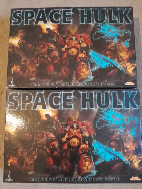 Warhammer 40k x2 Space Hulk Board Game Sets (2009)