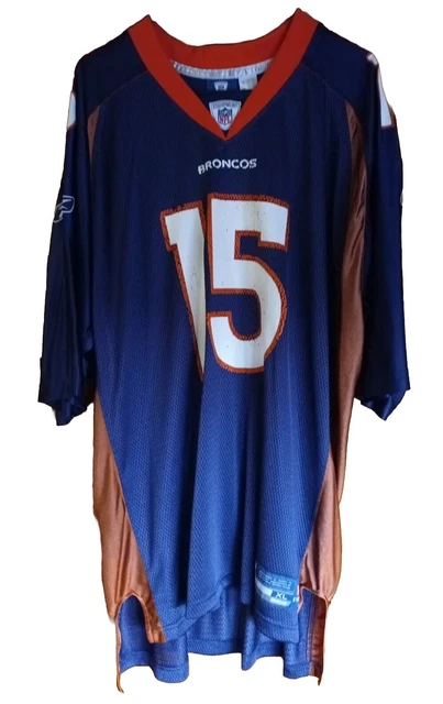 Denver Broncos Jersey Reebok NFL American Football Shirt #15 Tebow Adult XL