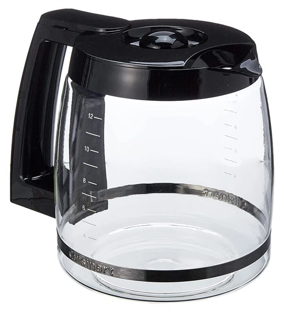 CUISINART 12CUP GLASS Carafe Replacement Drip Coffee Maker Pot DCC