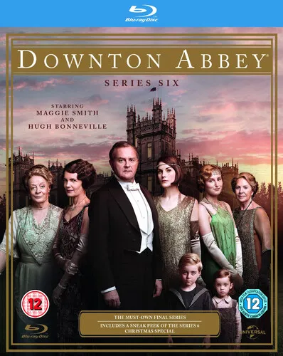 Downton Abbey: Series 6 Blu-Ray (2015) Maggie Smith cert 12 2 discs Great Value
