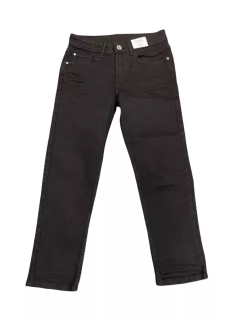 Black Jeans kids age 9-10 relaxed tapered leg &Denim H&M (EL27)