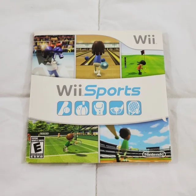 Wii Sports (Nintendo Wii, 2006) COMPLETE & TESTED