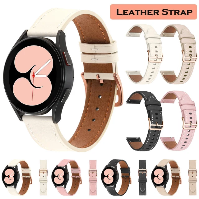 Cinturino per Orologio Samsung Garmin Vivoactive 3 5 Venu SQ 2 HR 645 245 Cinturino in Pelle