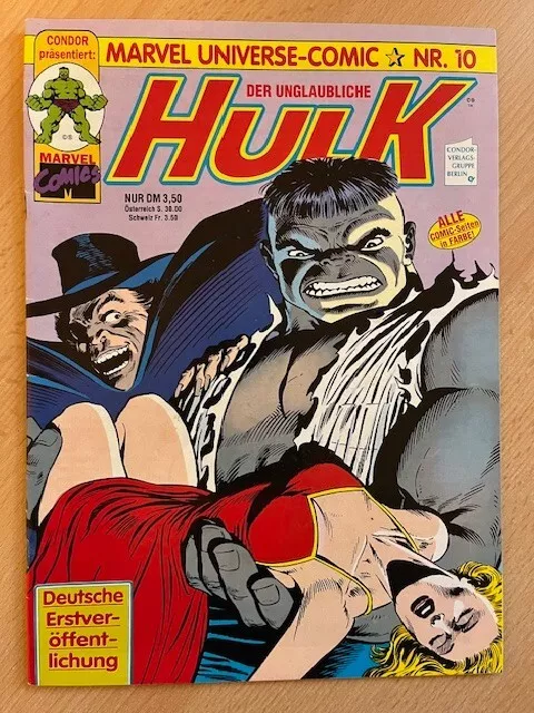 Marvel Hit-Comic - Hulk - 10 von 23 - Condor Verlag 1989/93 (Z 1)