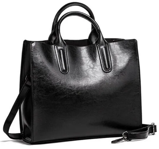 Women’s Leather Handbag - Satchel - Tote Purse - Fashion Shoulder Bag.