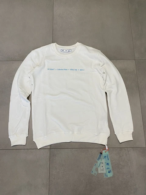 Felpa off white 01 outlet