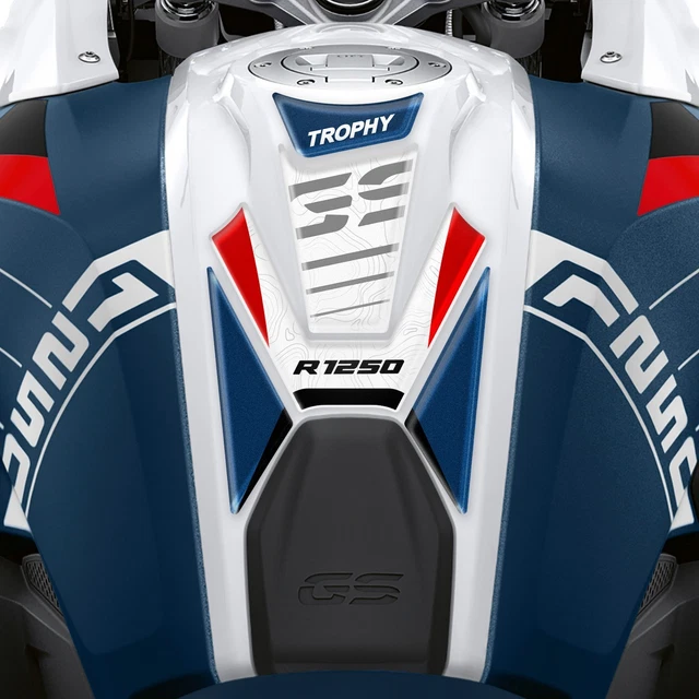 Protège-Réservoir 3D BMW R 1250 GS 2021 - Résine Polyuréthane - Effet Relief 0,2 Cm - Anti-Rayures