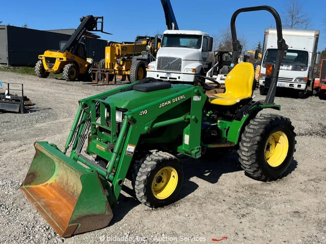 2004 John Deere 4115 4WD Diesel Tractor Utility Ag Farm Loader PTO 3-Pt bidadoo