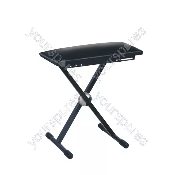 SoundLAB Height Adjustable Keyboard Stool with Fold Away Legs