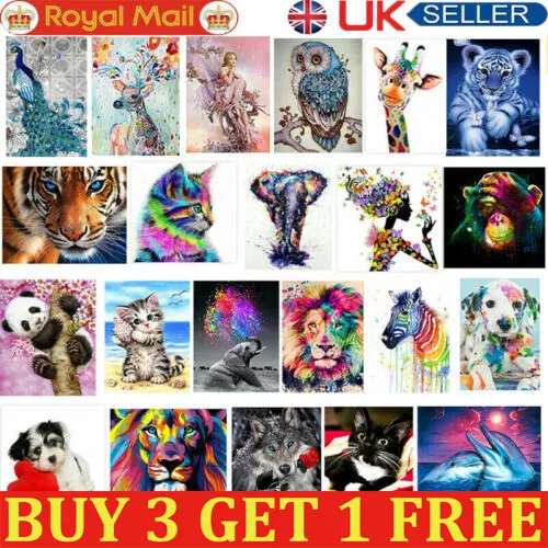 5D Full Drill Diamond Painting Stickerei Art Decor Cross Stitch Kits DIY Geschjp
