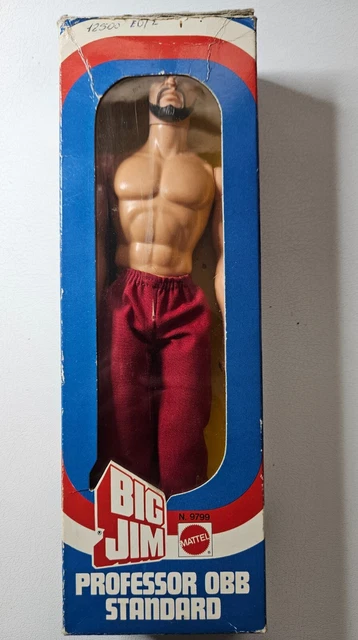 Mattel Big Jim - Professeur Obb 1982 - Neuf En Boîte - Collection