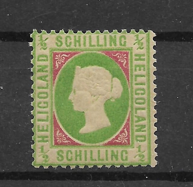 Helgoland 1869, Mi 6a 1/2 Schilling, sauber ungebraucht *