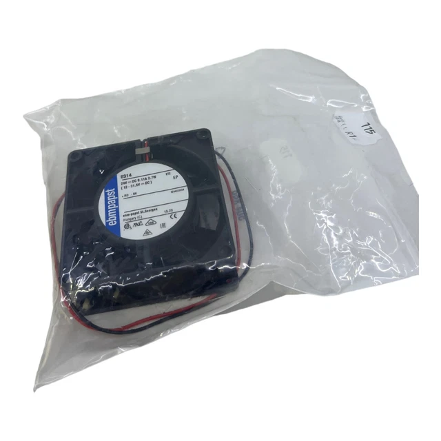 EBM-Papst 8314 ventola assiale 24 V DC 2,7W 54m3/h 3300 giri/min sfera 36dB