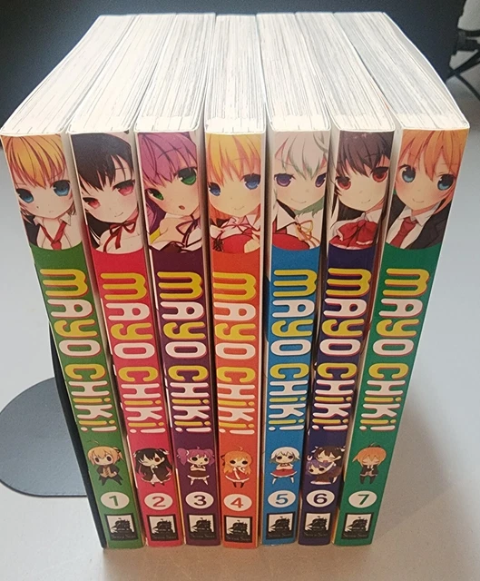 Mayo Chiki Volumes 1-7 Complete , mamga Seven seas English , First print.