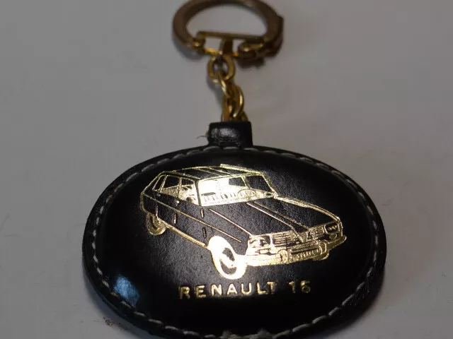 porte clés auto cuir RENAULT 16  R16 années 70