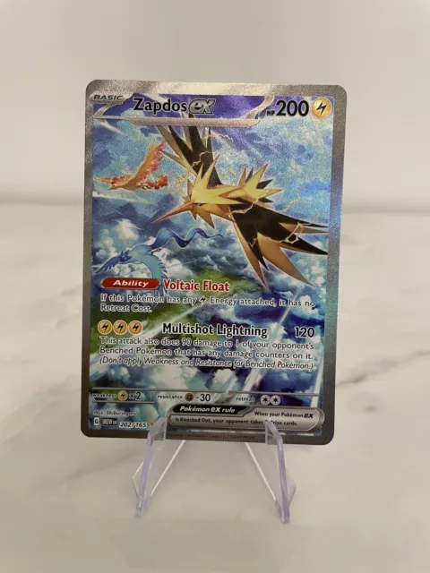 Pokemon Trading Card Game: Scarlet and Violet 151 Collection Zapdos ex