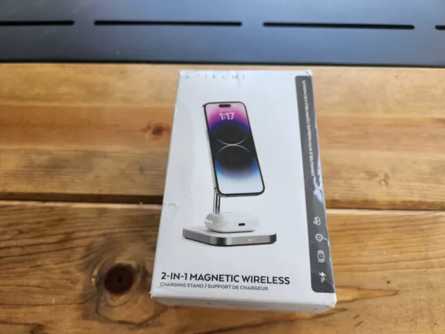 SATECHI Aluminum 2-in-1 Magnet Wireless Charging Stand