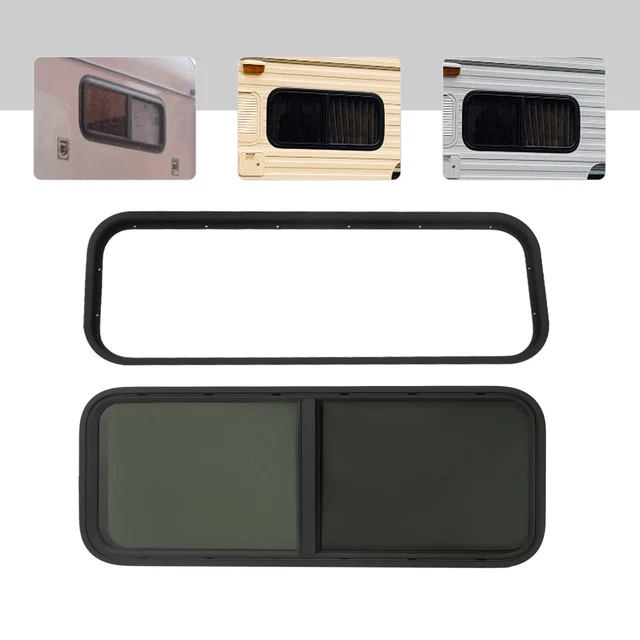 Wohnmobil Seitenfenster 60x30cm - Schiebefenster Mit Insektenschutz Für Caravan