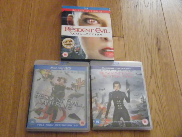 RESIDENT EVIL 1-5 Complete Collection movies