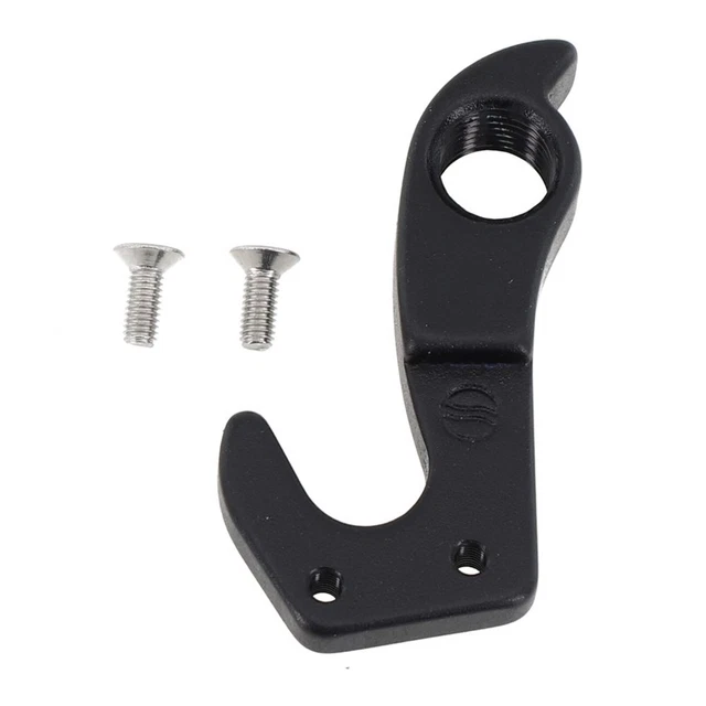 Crochet De Dérailleur Arrière En Alliage Aluminium Pour Vélo De Route Et VTT – Argent, Robuste, Facile à Installer, Remplacement Pour Cadre 67
