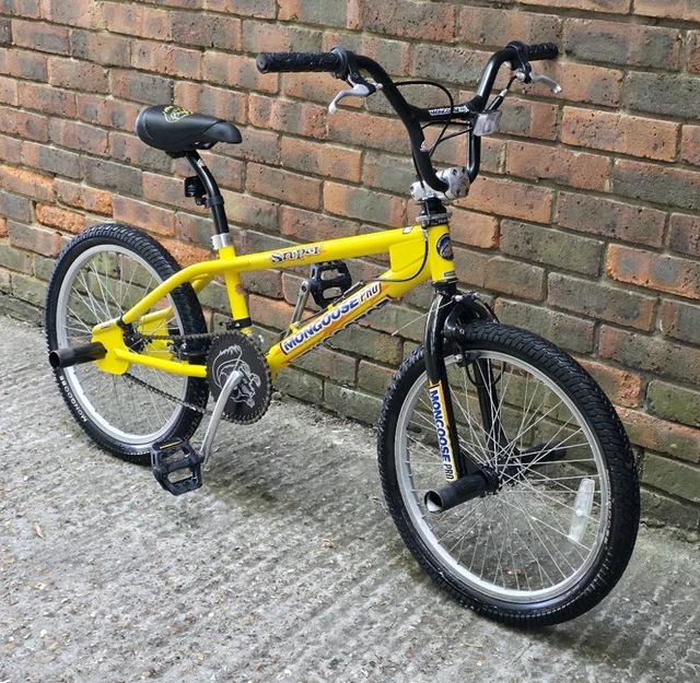 RARE* 2000 MONGOOSE Pro Sniper Bmx Mid School Bmx Bike Vg