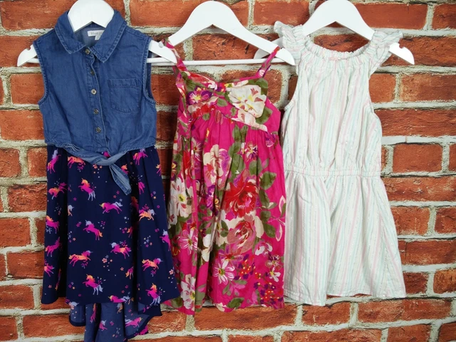 Girls Bundle Aged 4-5 Years Next Bluezoo Fatface Party Dresses Unicorn 110Cm