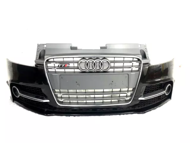 Audi Tts S Line Mk2 Front Bumper Complete Genuine 2010-2014 Facelift Black Lz9Z