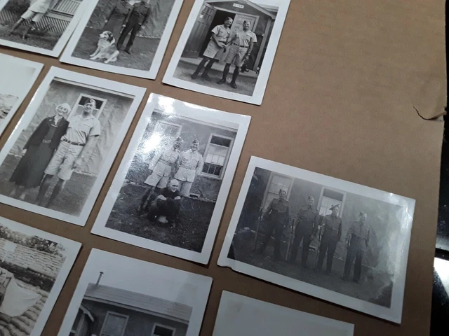 VINTAGE MILITARY PHOTOS Soldiers in Uniform Army Allie Pictures World ...