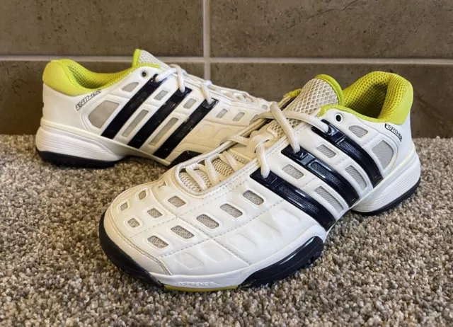 ADIDAS ADIPRENE FEATHER IV Tennis Fencing Court Shoes Men's Size 7.5 White $50.00 PicClick