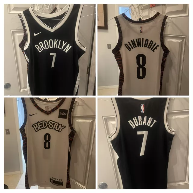 Nike Men's Brooklyn Nets Seth Curry #30 Black Dri-Fit Swingman Jersey, XL