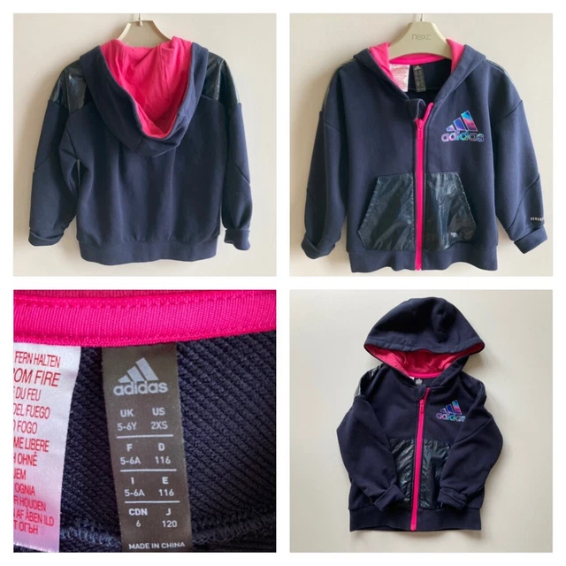 *Giacca/tuta Adidas Ragazze Top Età 5-6 Anni* In Ottime Condizioni*