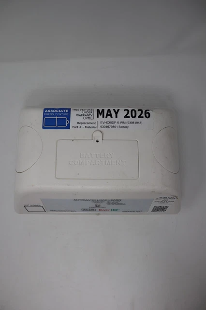Hubbell Dual Lite EVHC6IDP-WM LED Emergency Light w/ Installation Light Box 2025