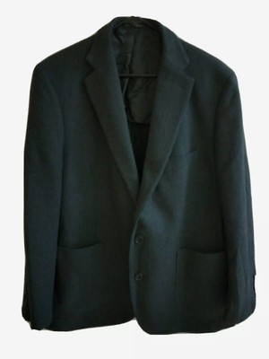 J. Hilburn Blazer Jacket Sports Coat 100% Virgin Wool Blazer Men's Size 46