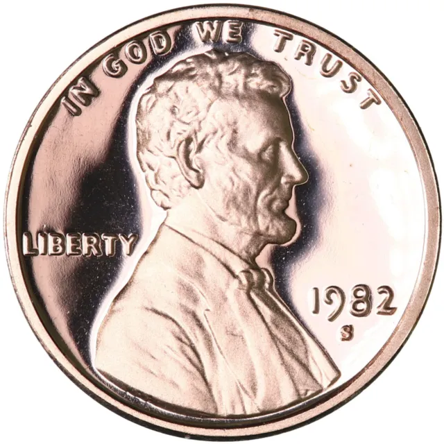 1982 S Lincoln Memorial Cent Gem Deep Cameo Proof Penny