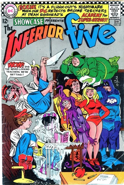 Showcase #65 - December, 1966 - (Featuring Inferior Five)-NO RESERVE!