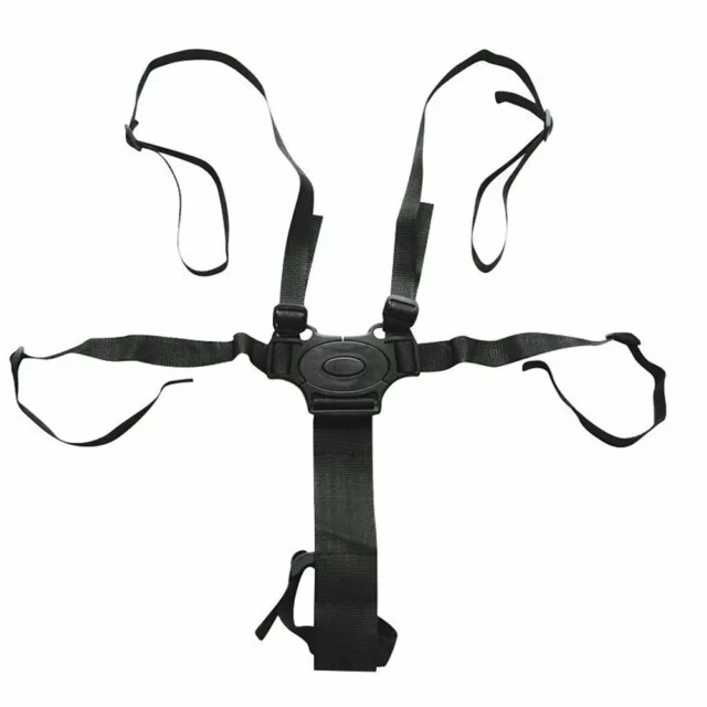 Seat Belt Baby Pushchair Harness High Chair 5 Point Safety Strap Adjustable