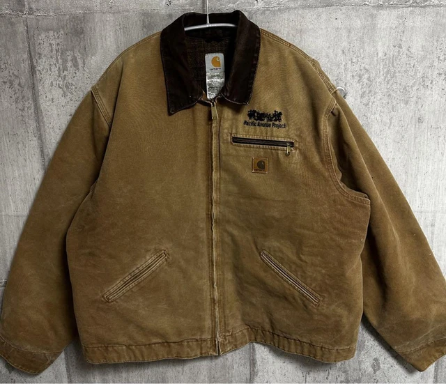 CARHARTT DETROIT MOS+ 茶色 size M-