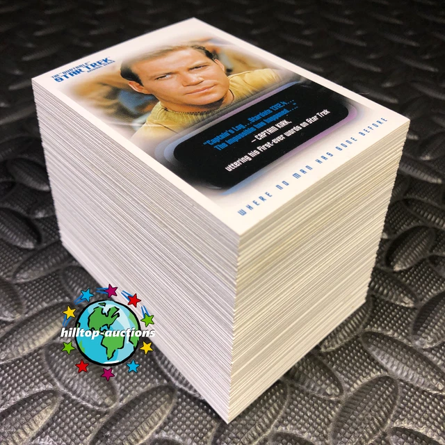 2004 The Quotable Star Trek The Original Series Complete 110-Card Base Set L@@K!