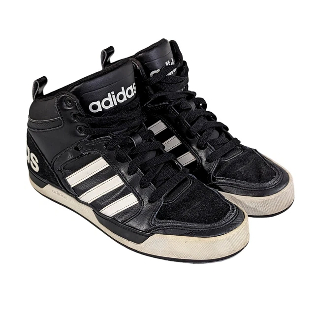 adidas neo raleigh 9tis mid black sneakers