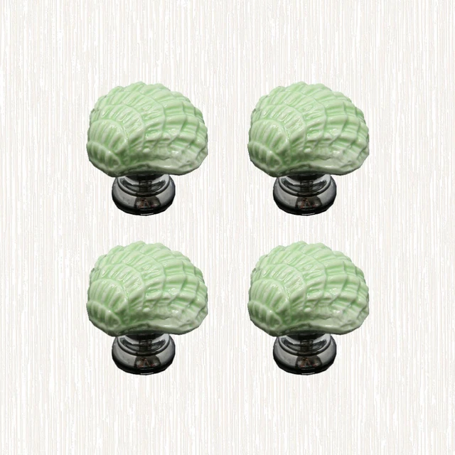 4 Pcs Shoe Cabinet Knobs Drawer Knobs Kitchen Door Knobs Shell 9