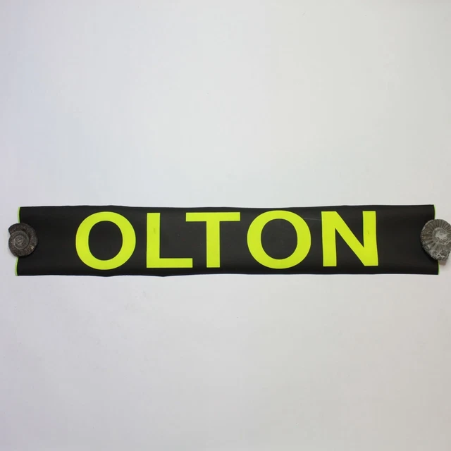 Olton Bus Jalousie Ziel Vintage 1994 Birmingham Midland rot