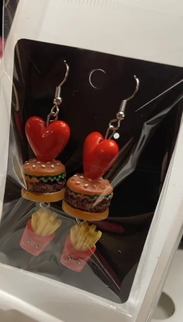 ❤️Burger & Fries Earrings For The Foodie (gifts For Her)